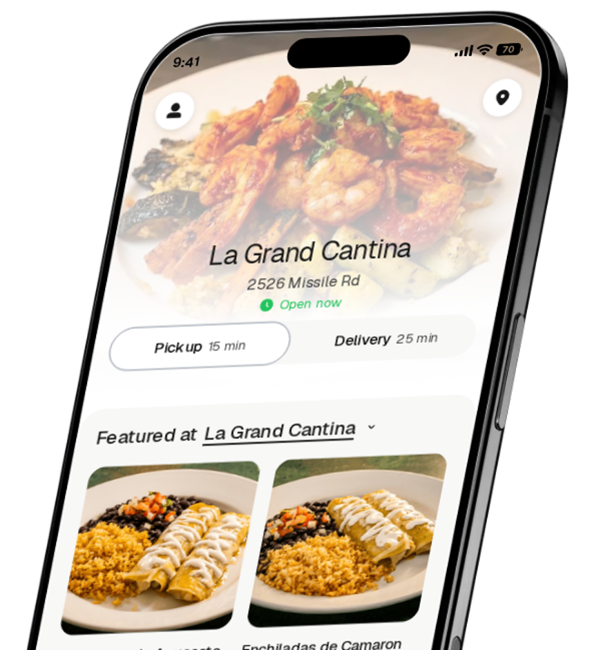 La Grand Cantina app preview